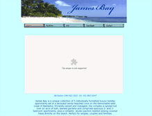 Tablet Screenshot of james-bay.com
